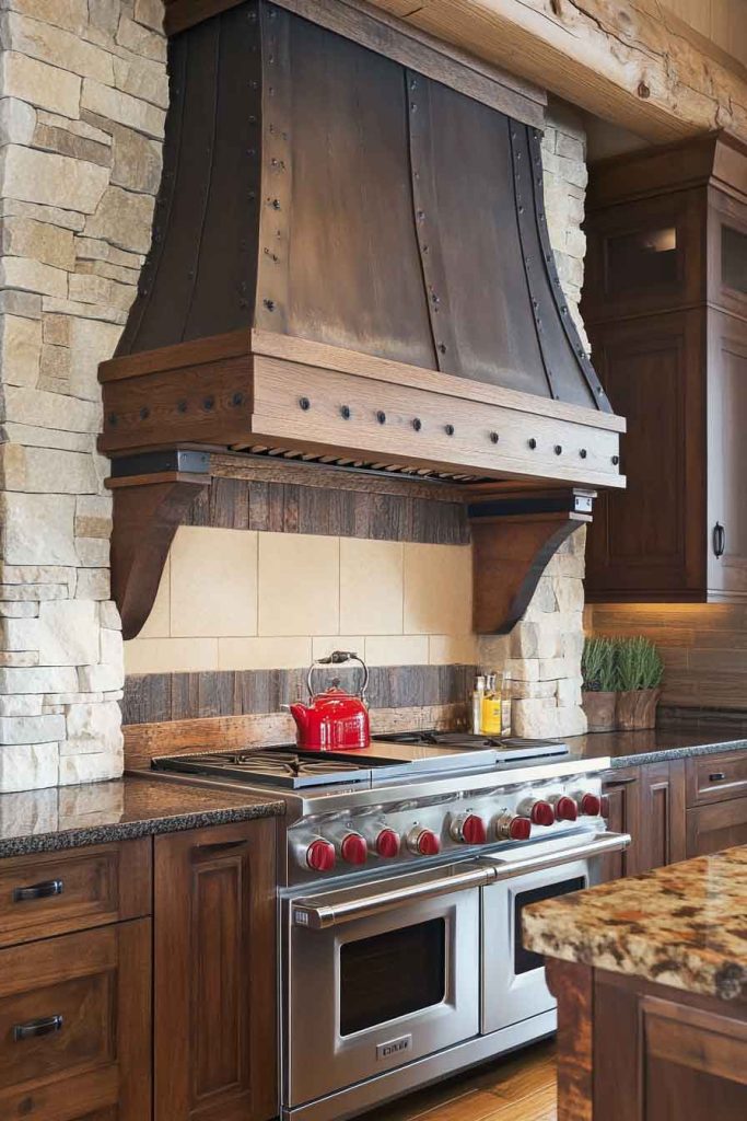 Rustic Range Hood