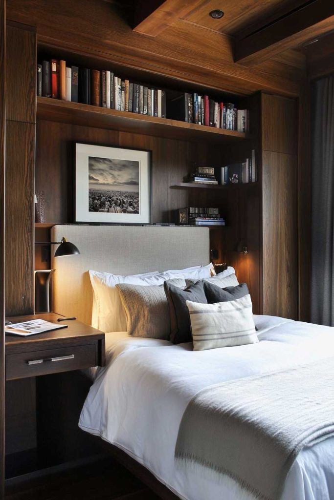 The Behind-the-Bed Office
