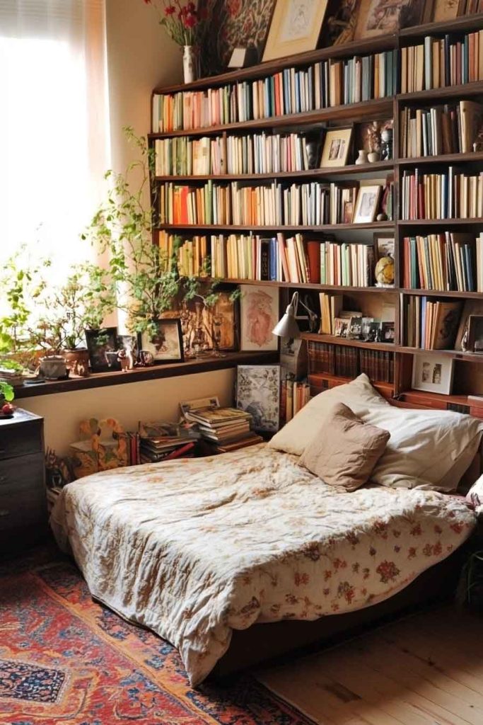 Bookshelves as Decor