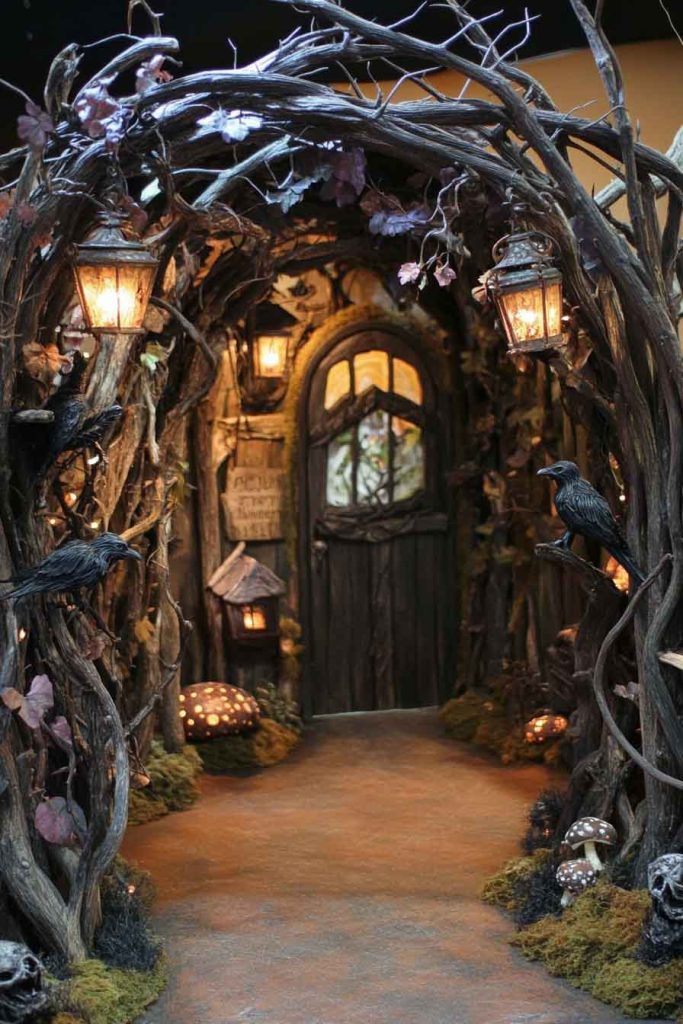 Fairy Tale Dark Forest Gate
