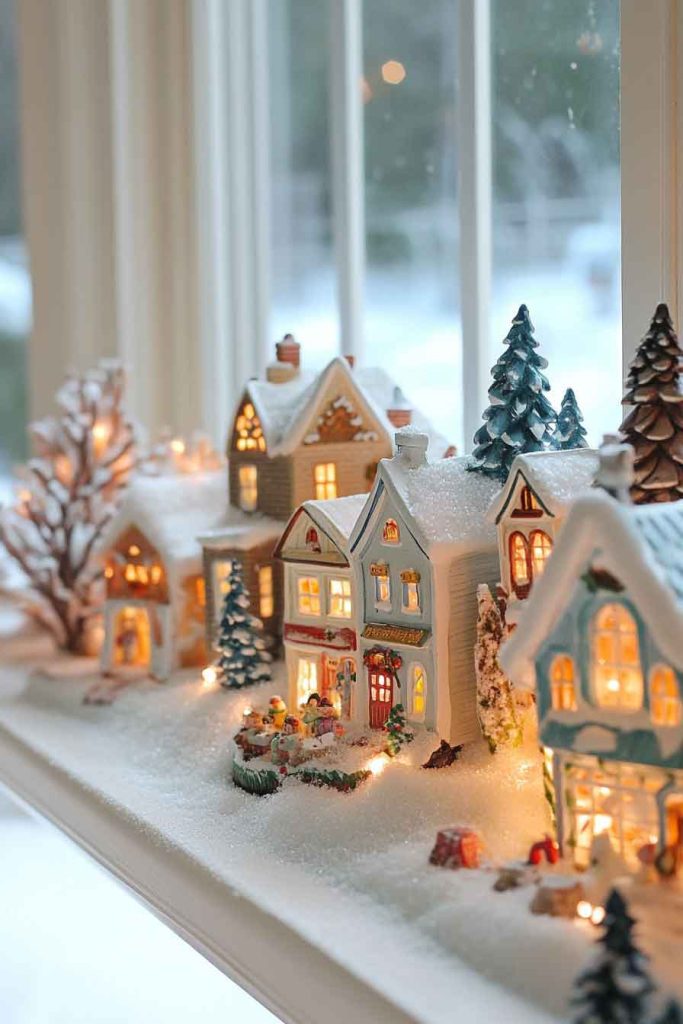 Christmas Village Display