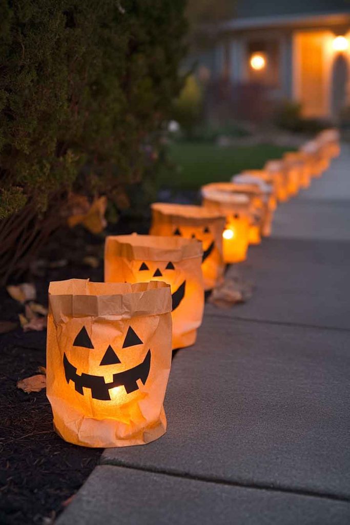 Spooky Lantern Pathway