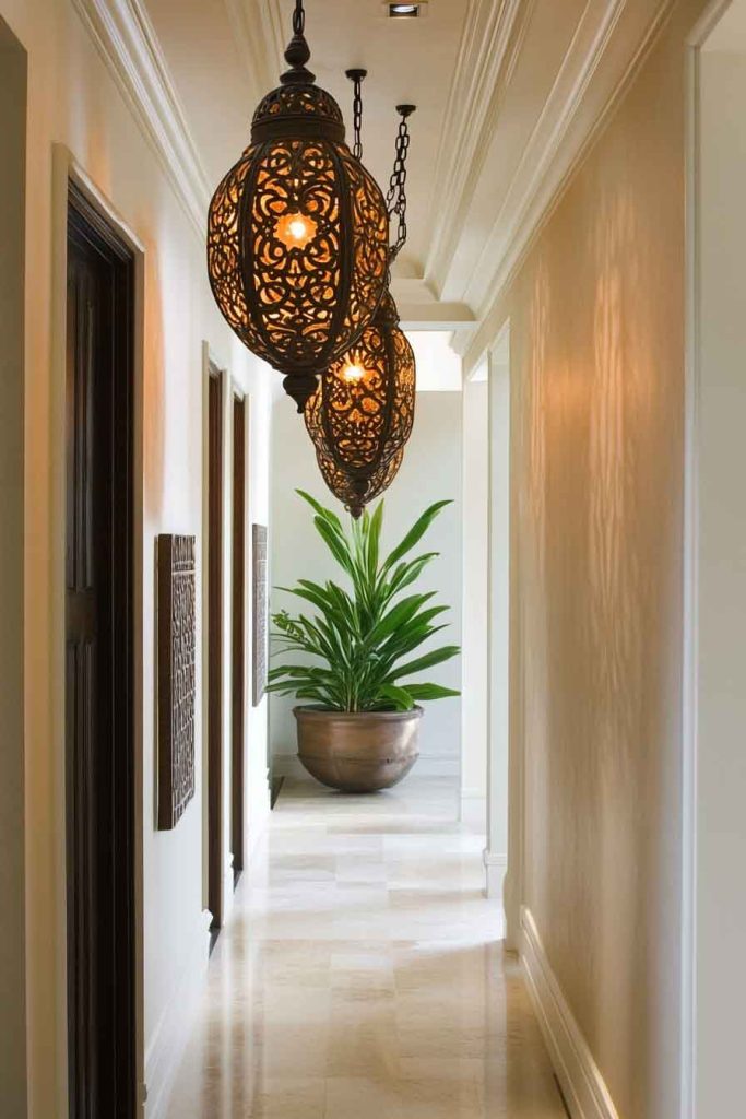 Use a Pendant Light or Lantern
