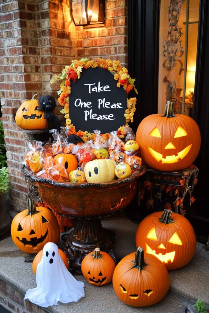 Classic Trick-or-Treat Candy Station