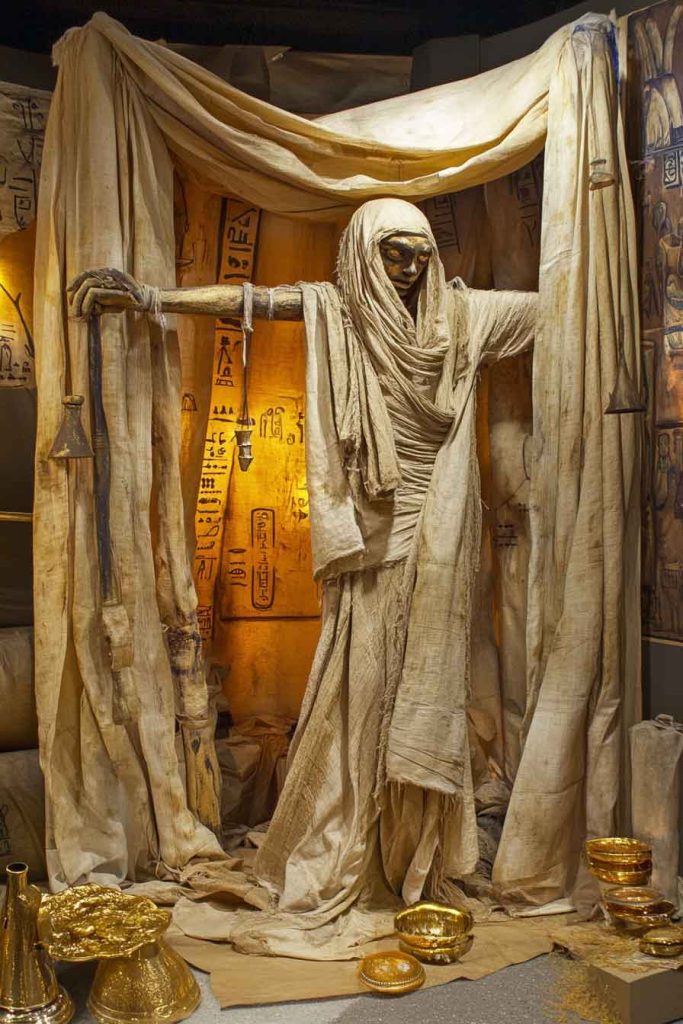 Mummy's Tomb Entrance Gate