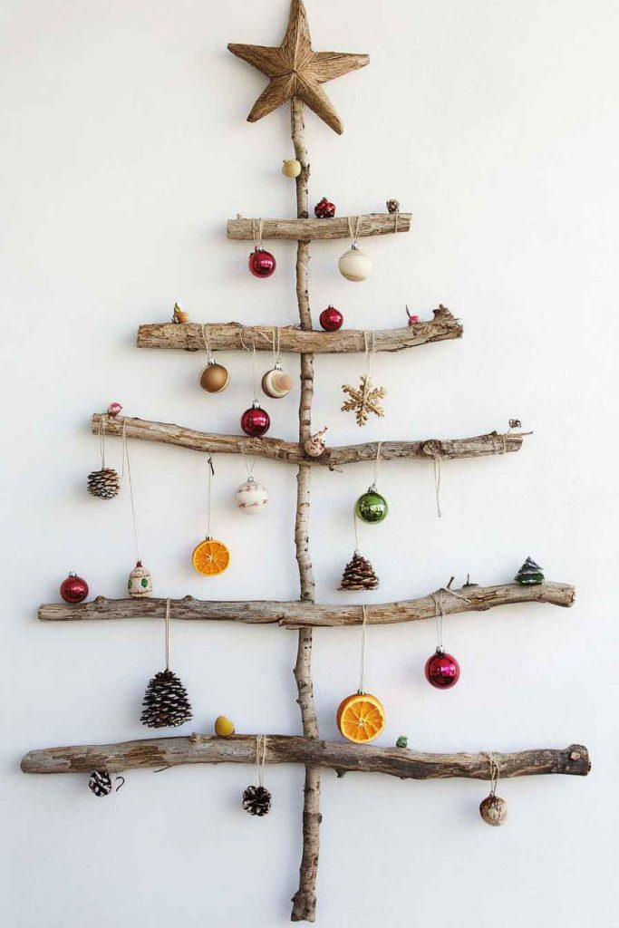 Branch Christmas Tree Wall Art