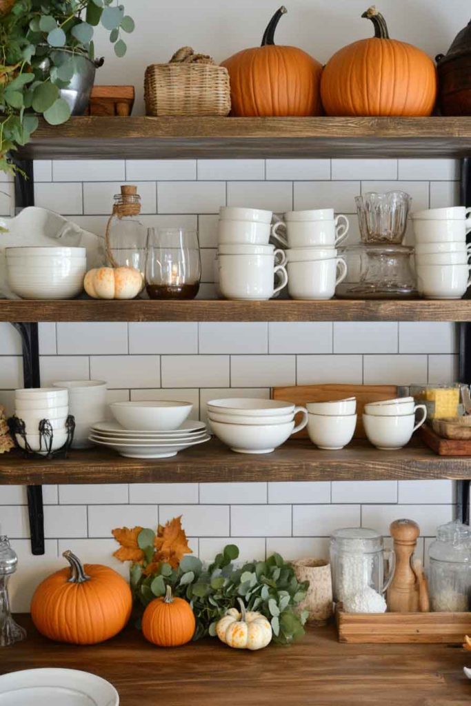 Create an Open Shelving Display