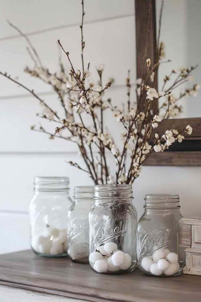 Display Mason Jars