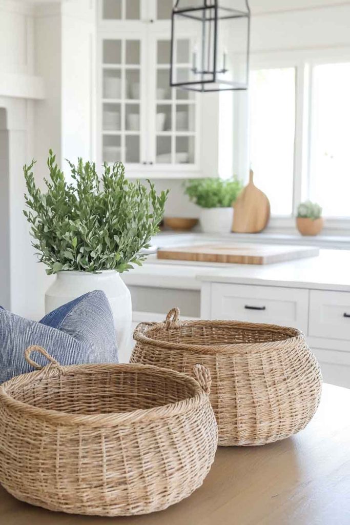 Woven Baskets and Storage