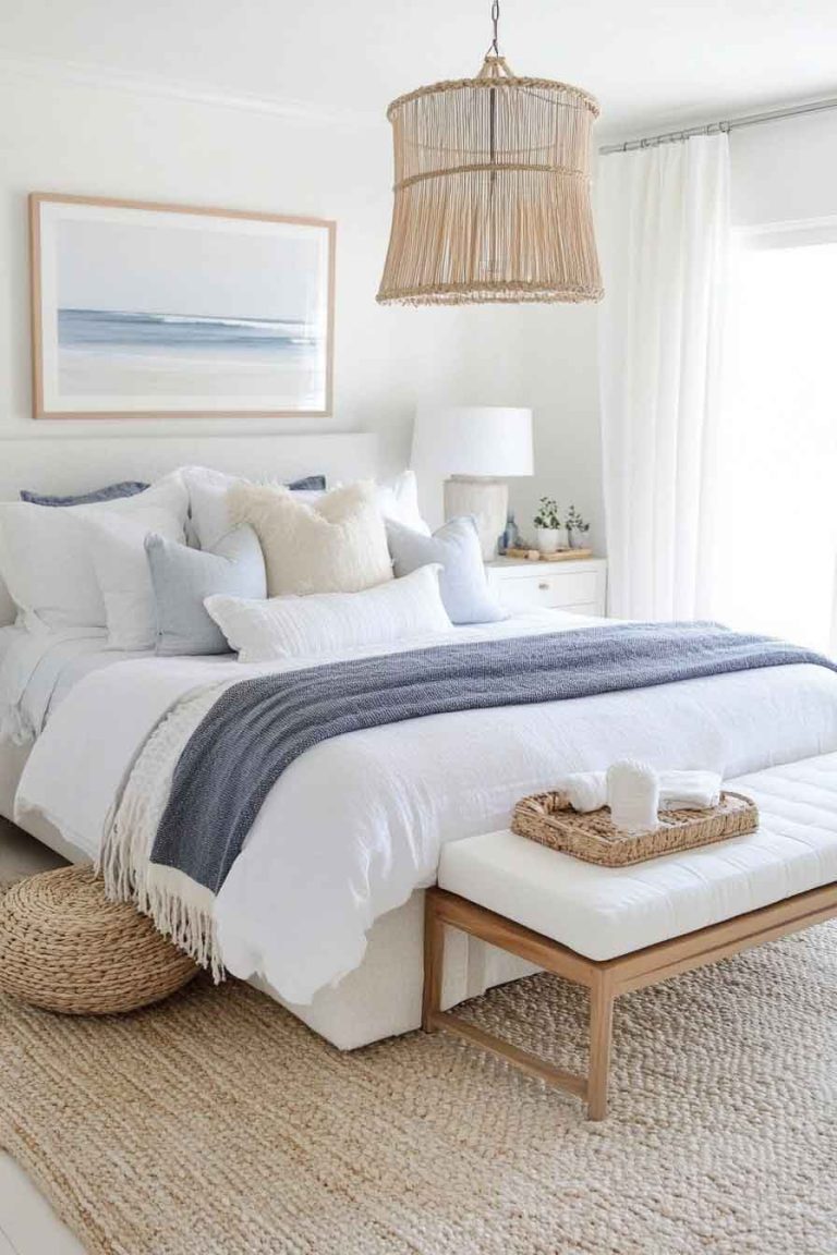 Coastal White Bedrooms