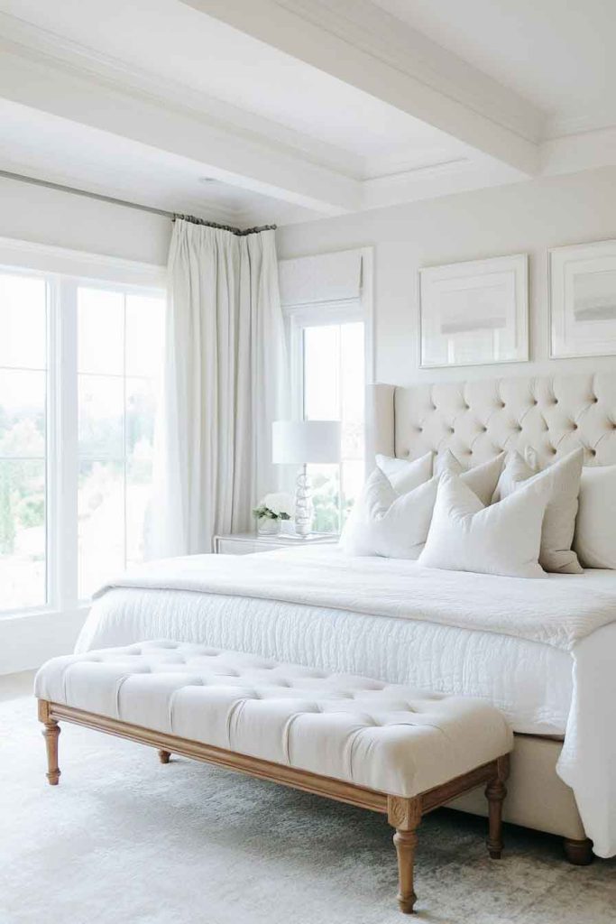 Incorporate a Bench or Ottoman