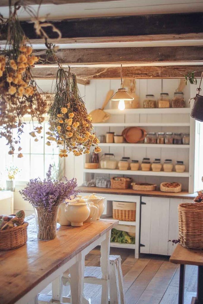 Cottage with Cottage Core Aesthetic