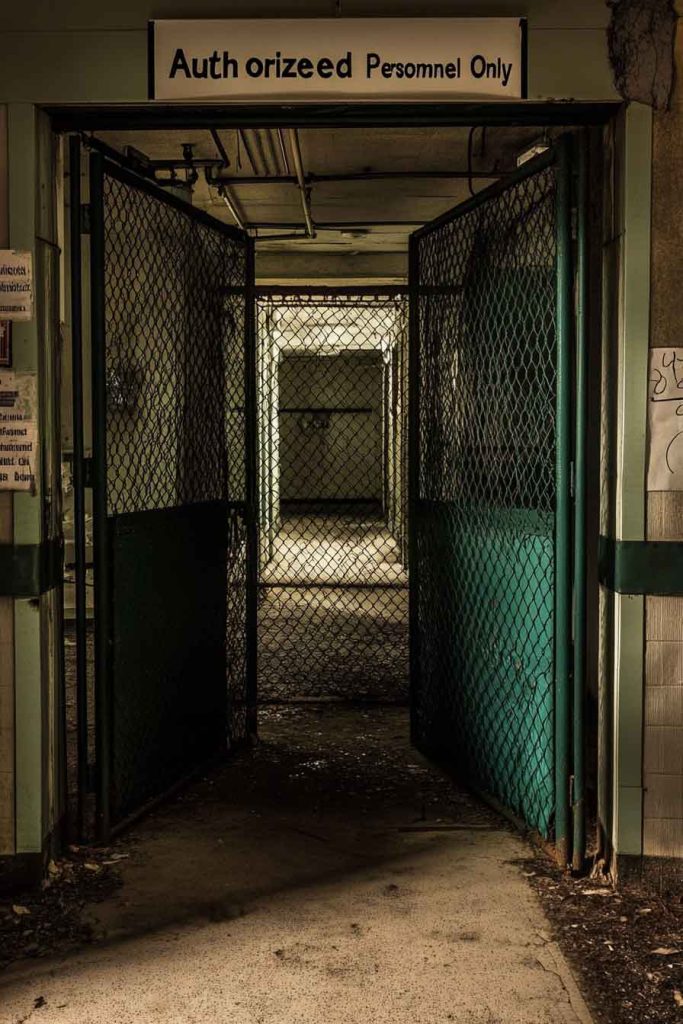 Abandoned Asylum Gate