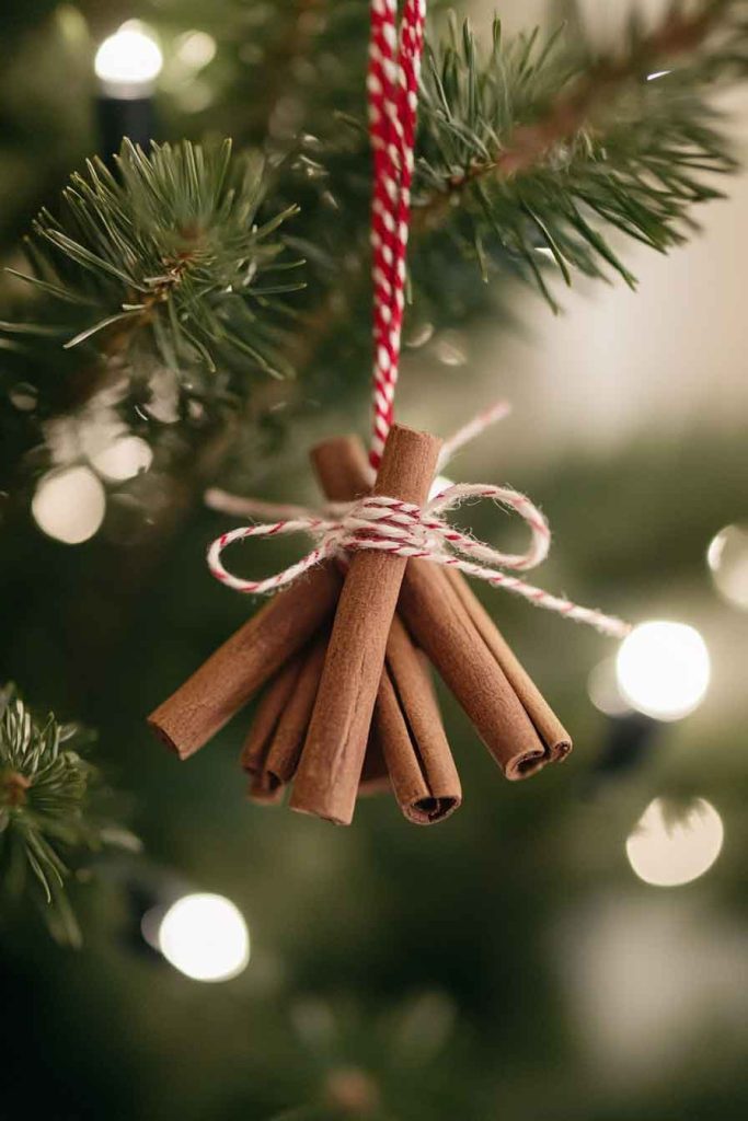 Cinnamon Stick Bundle Ornaments