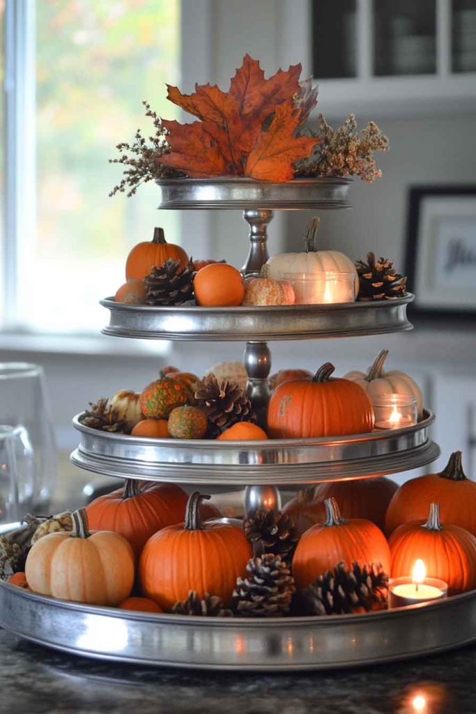 Use a Tiered Tray