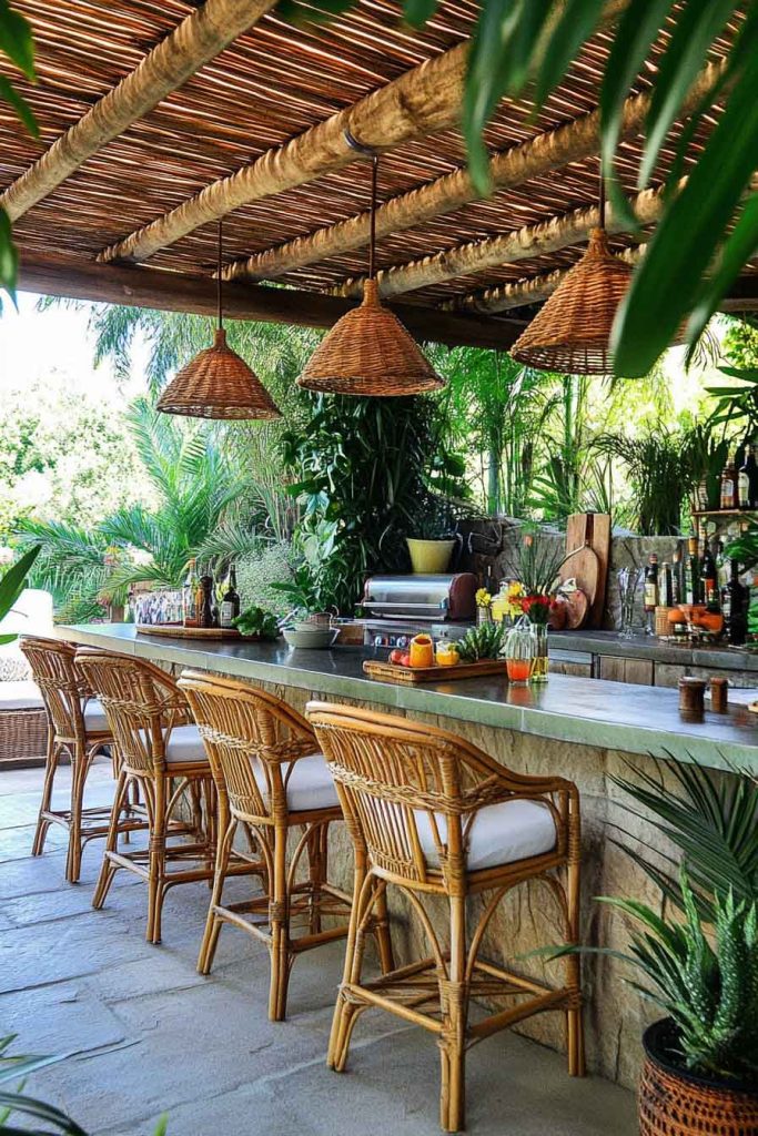 Tropical Style Kitchen