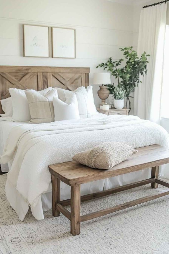 Add a Bench at the Foot of the Bed