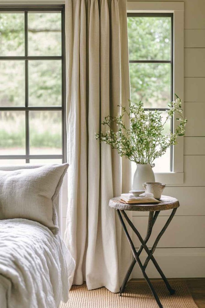 Farmhouse Window Treatments