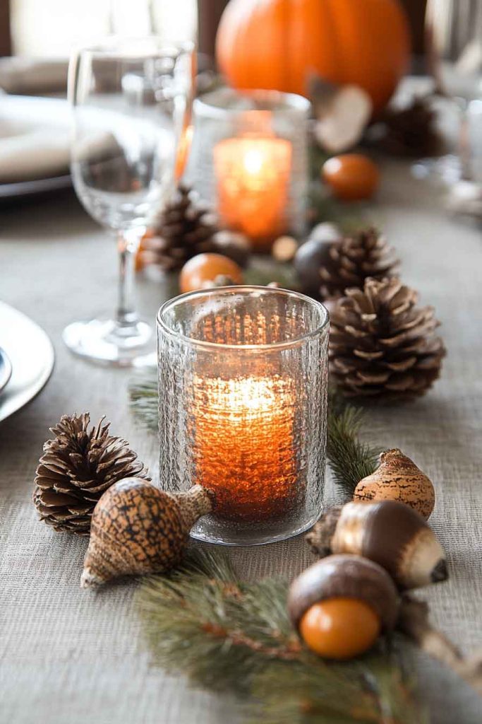 Acorn and Pinecone Accents