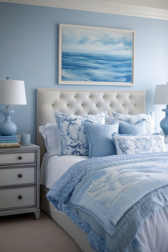 Blue Artwork and Accessories