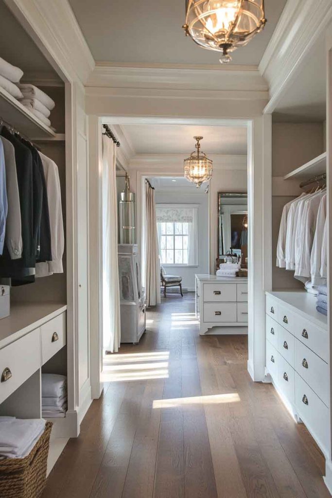 Design a Walk-Through Closet Layout