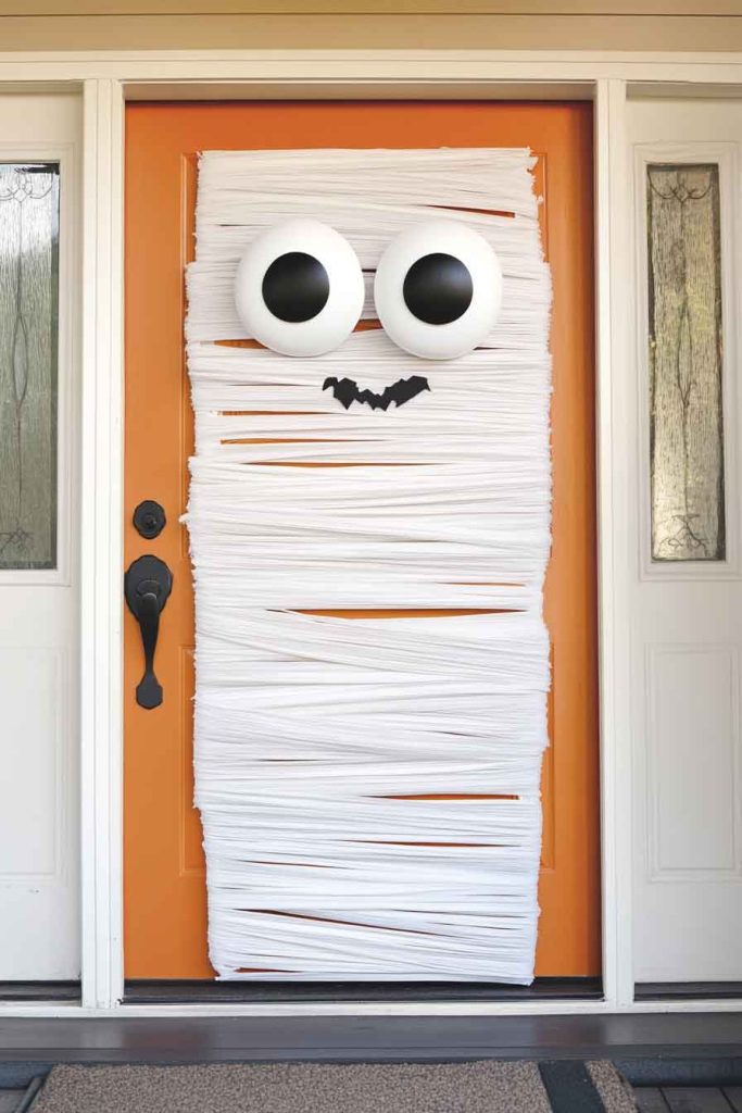 Spooky Mummy Door Wrap