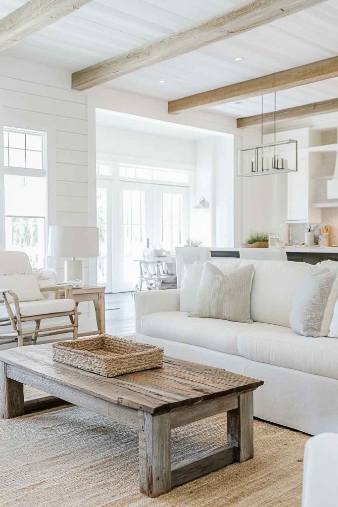 Weathered and Whitewashed Wood