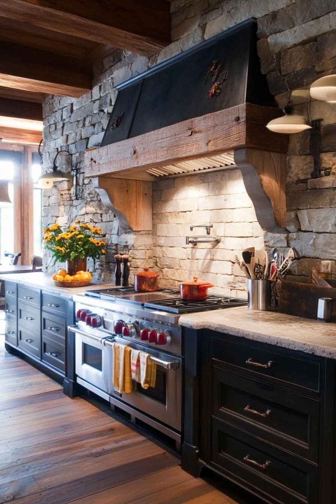Stone and Brick Accents