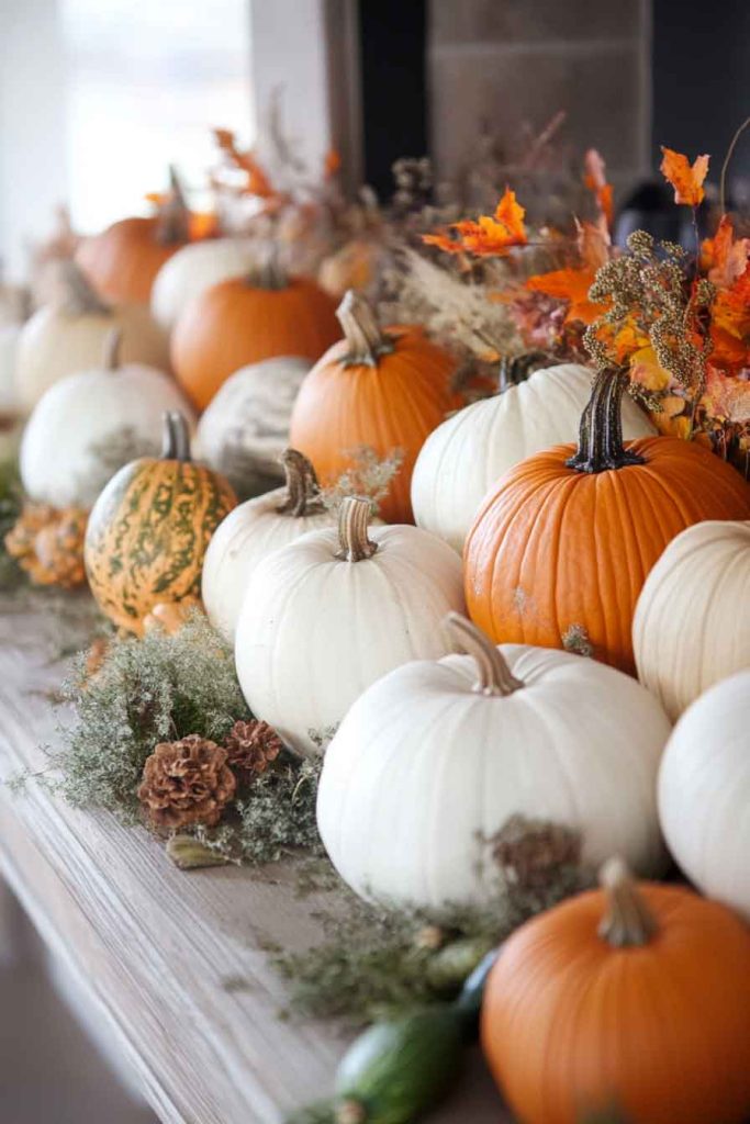 Natural Pumpkins and Gourds