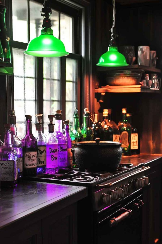 Witch's Brewing Station Kitchen