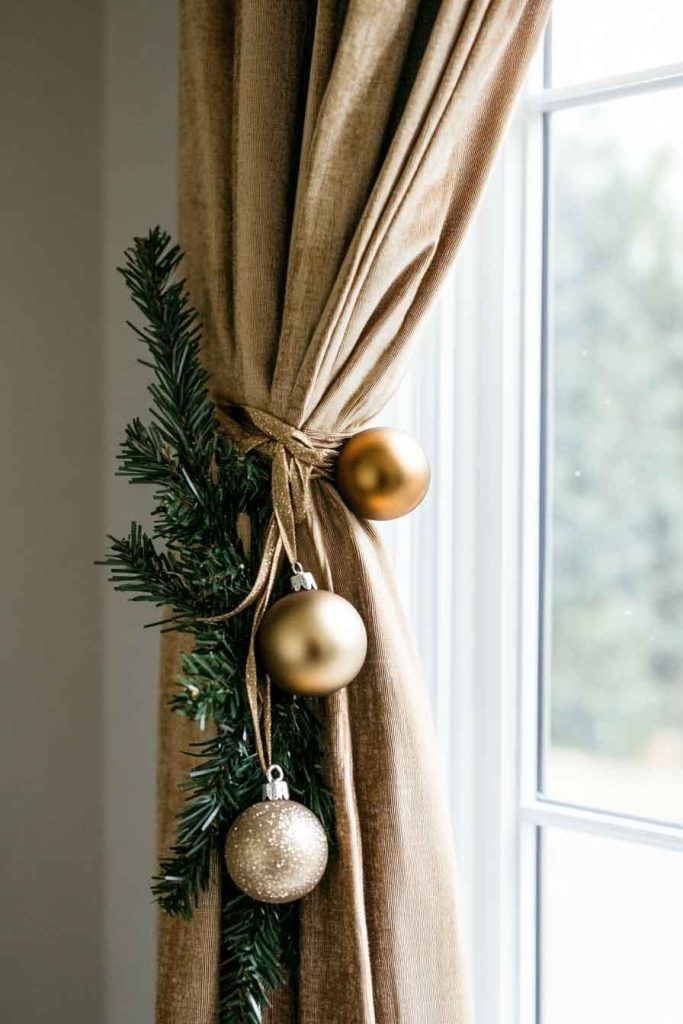 Festive Curtain Tiebacks