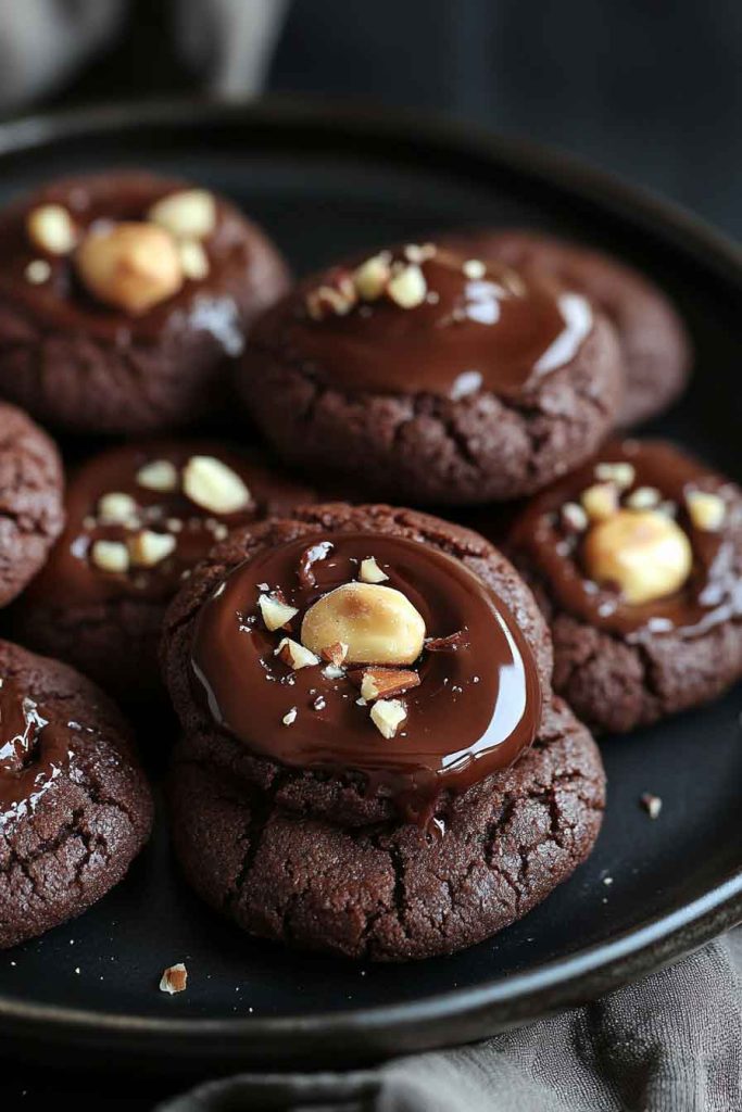 Chocolate Hazelnut Cookies