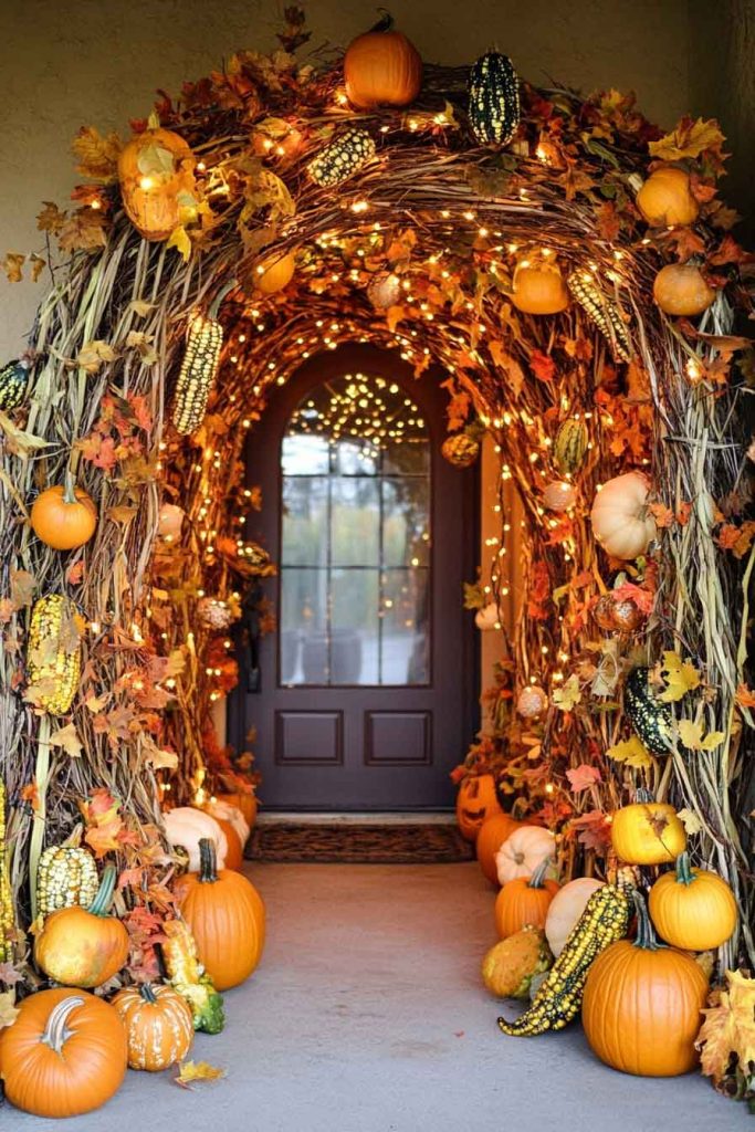 Autumn Abundance Archway