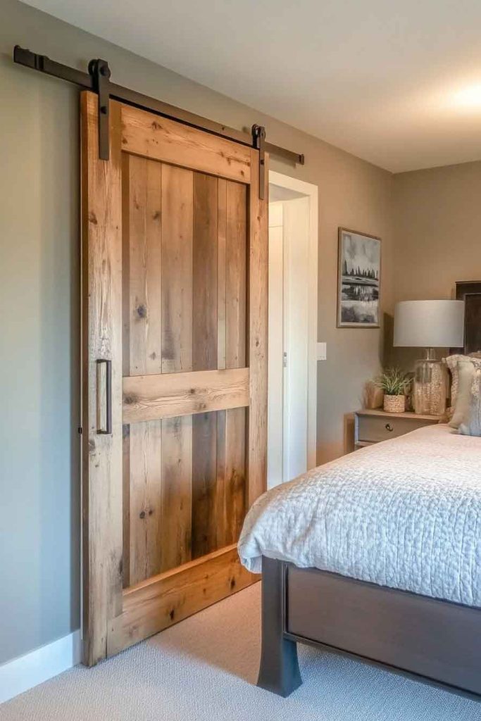 Consider a Sliding Barn Door