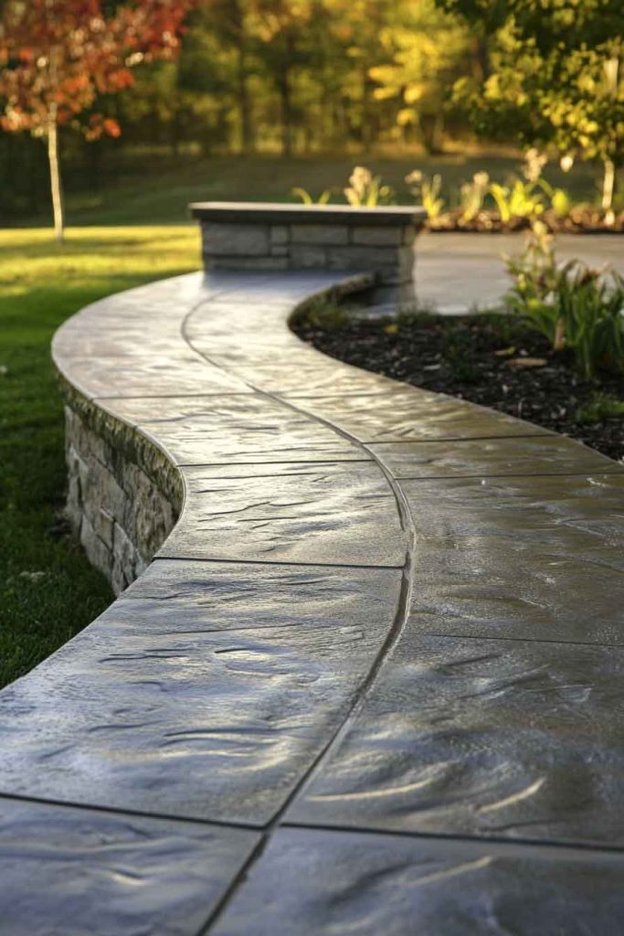 Textured Concrete Finish