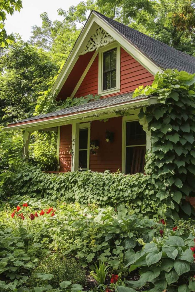 Honeysuckle-Covered Cottage
