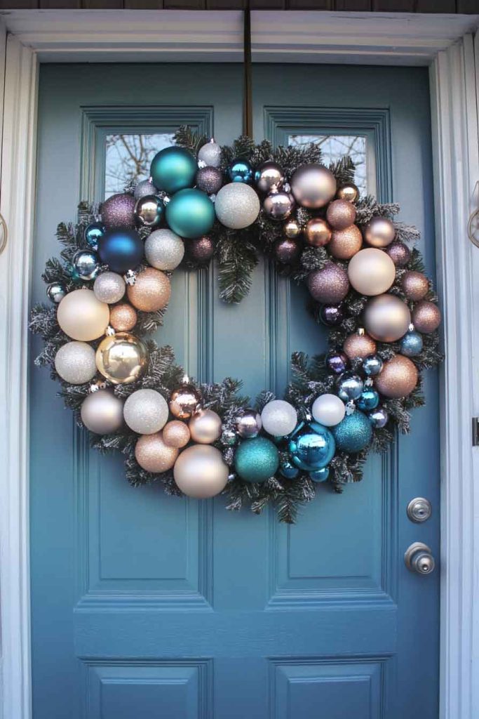 Ombre Gradient Door Wreath