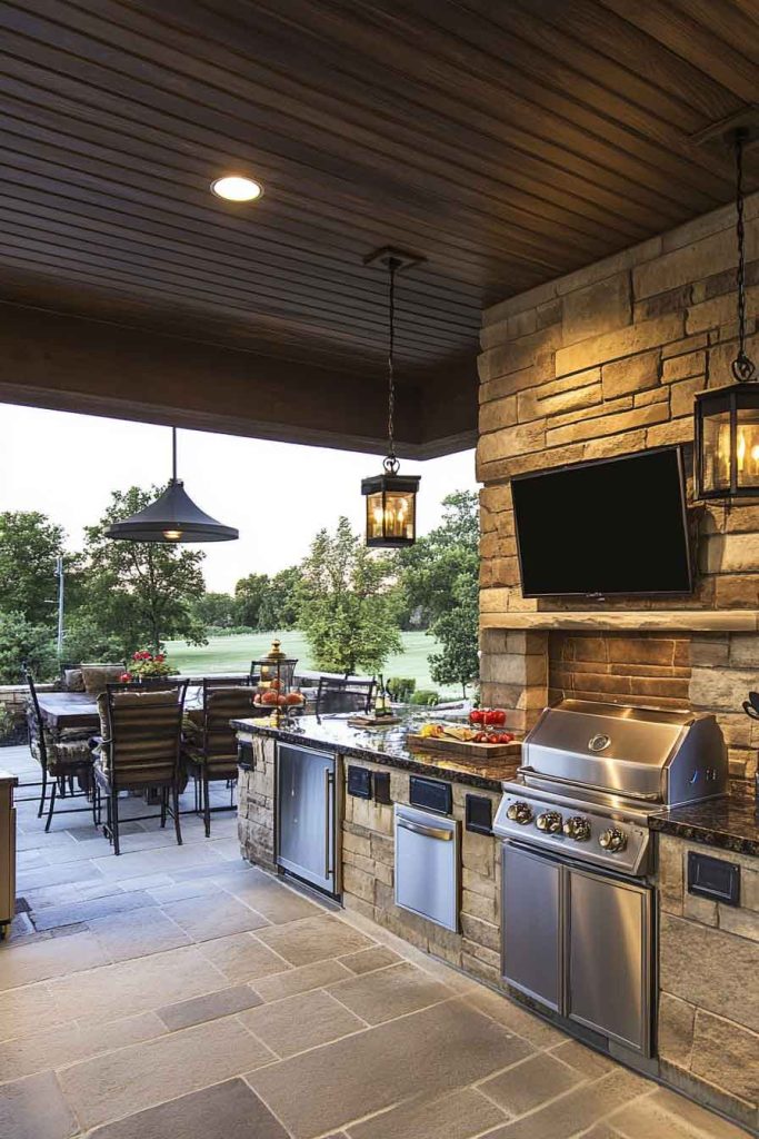 Smart Outdoor Kitchen