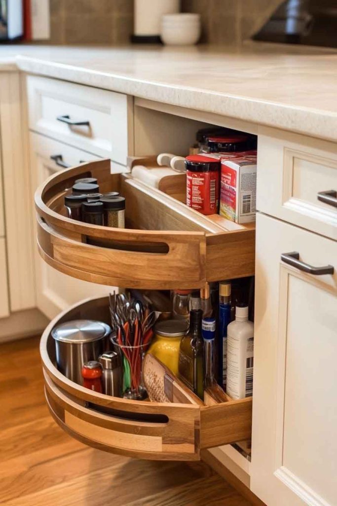 Island with Hidden Storage
