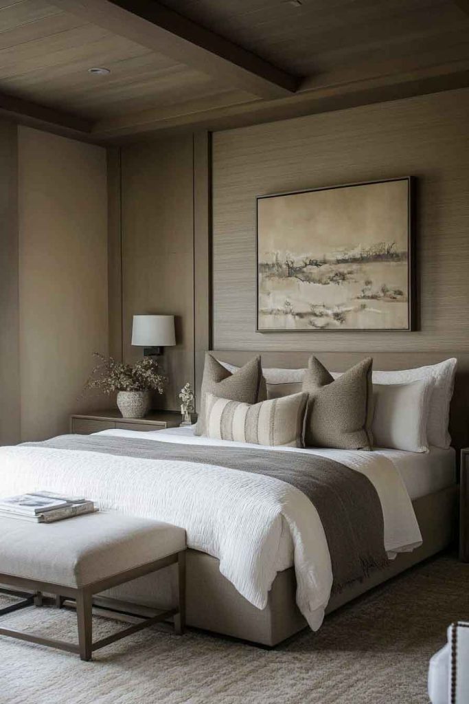 Contemporary Bedroom Furniture Layout