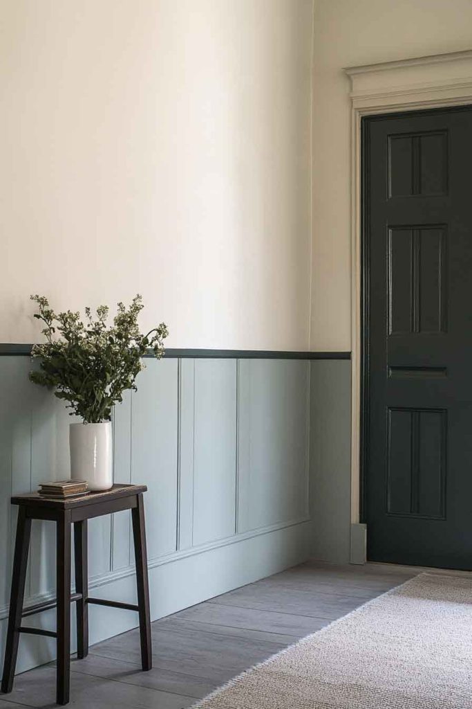 Try Two-Tone Walls for a Modern, Layered Effect