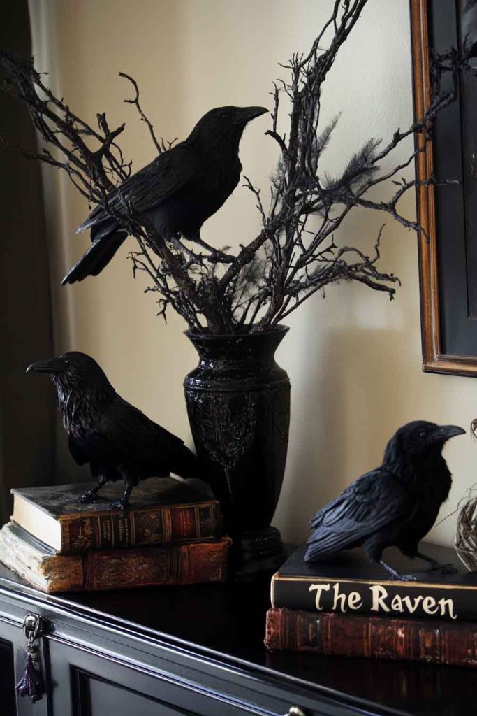 Sophisticated Raven and Crow Theme