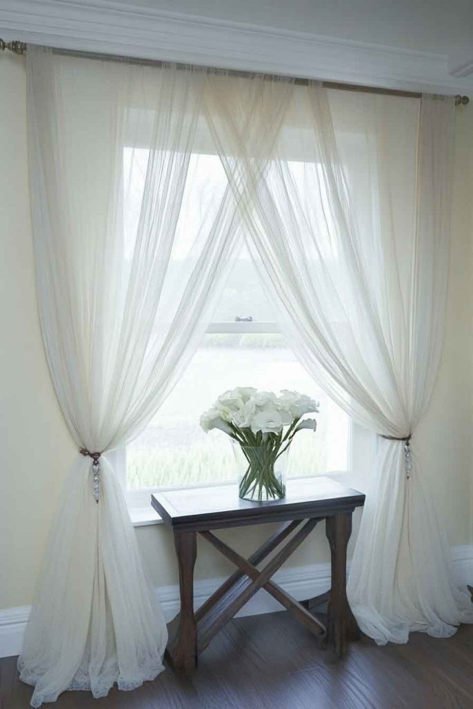 Use Curtains to Add Softness