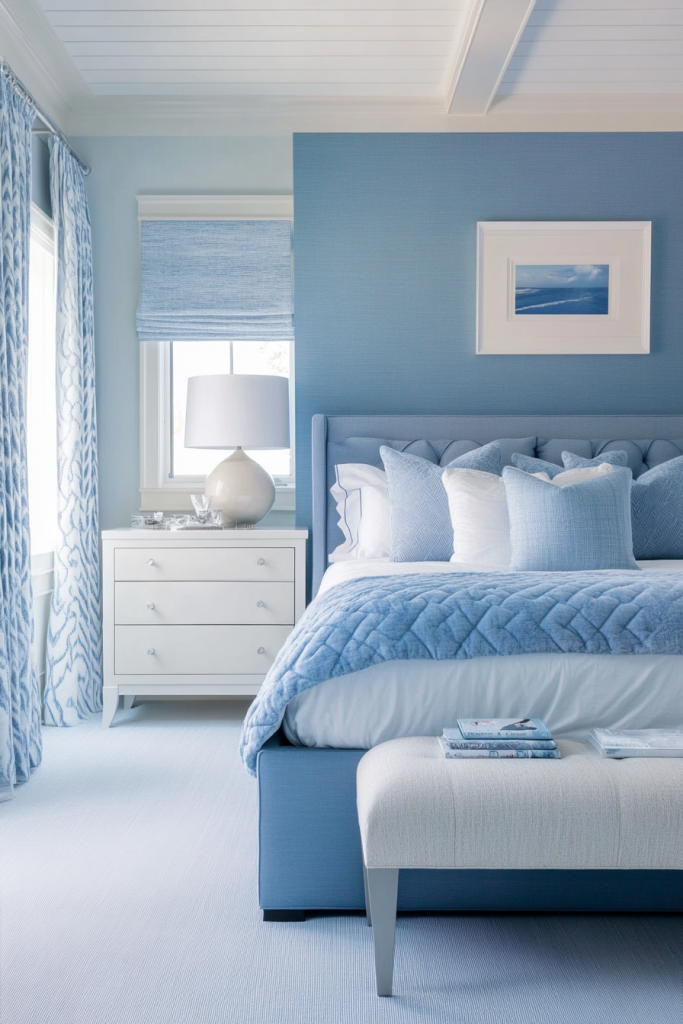 Monochromatic Blue Schemes