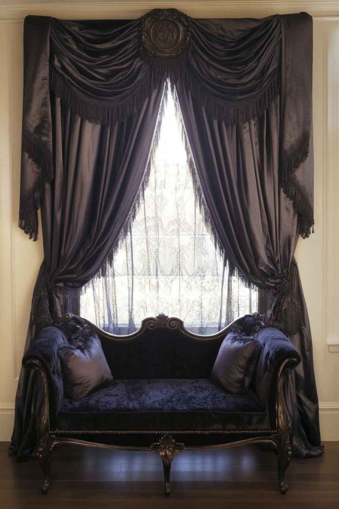 Gothic Window Treatment Ideas