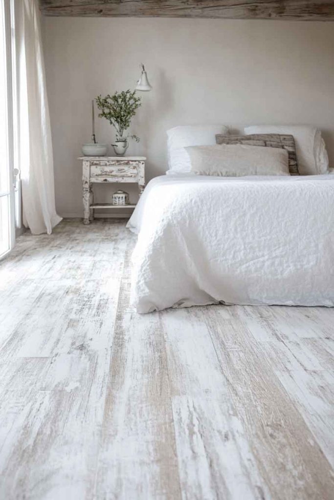 Whitewashed Wood Floors