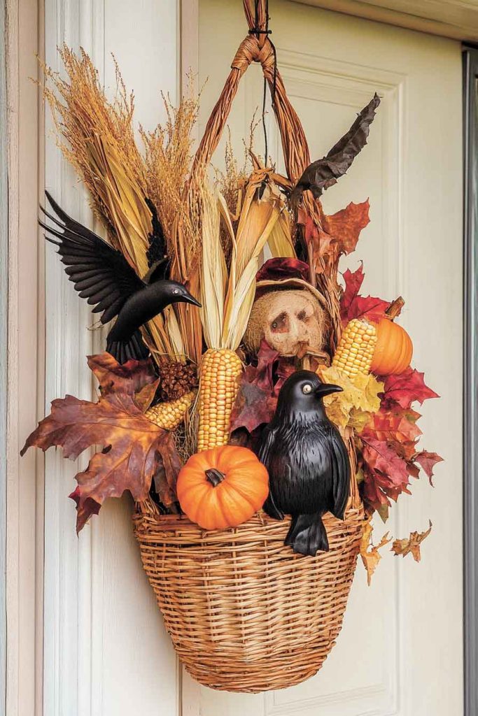 Harvest Basket Door Hanger