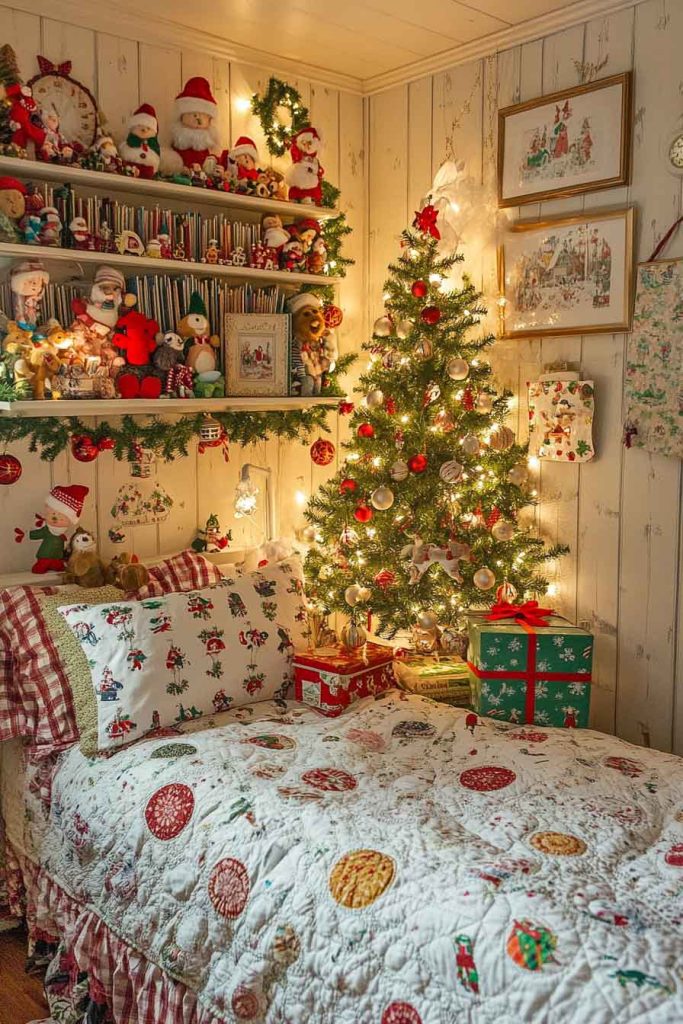 Children's Room with Vintage Storybook Theme