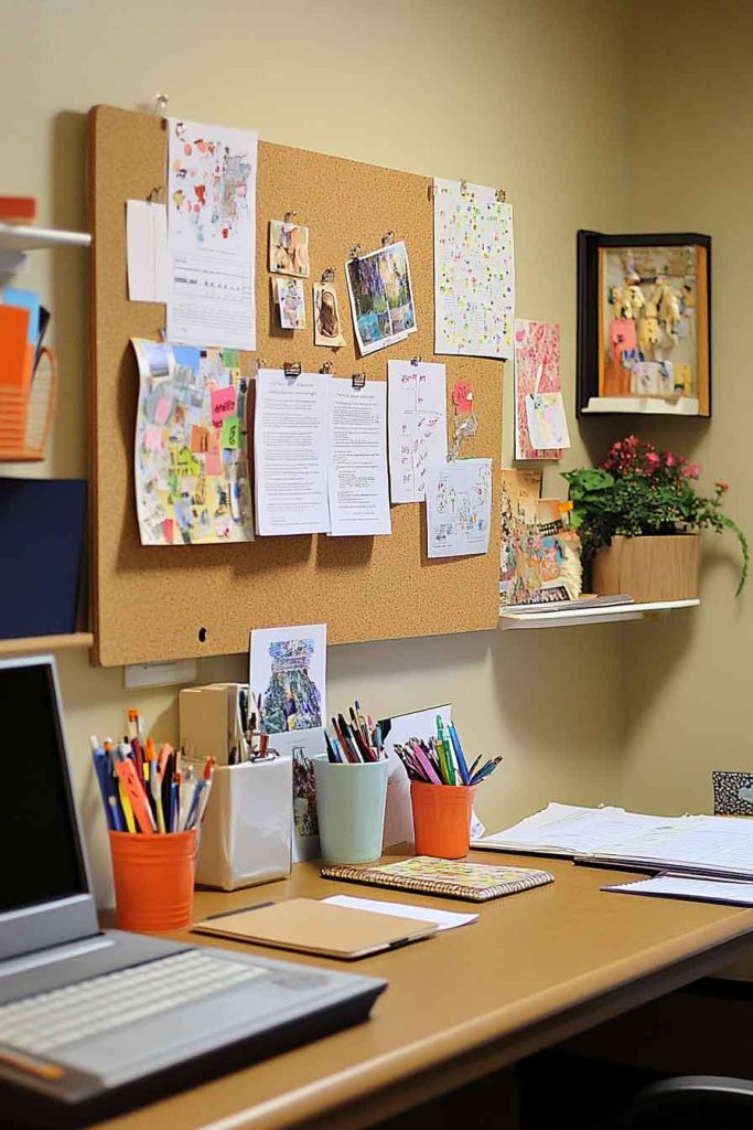 Incorporate a Bulletin Board or Command Center