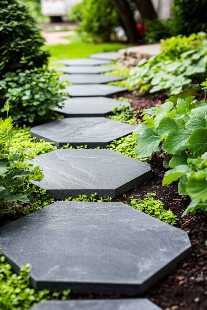 Hexagonal Stepping Stones